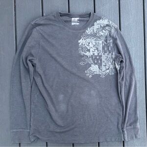 Affliction Grey sweater